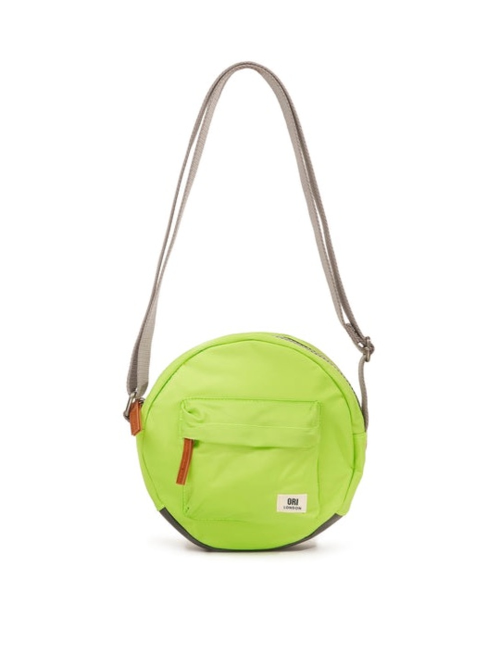 ORI LONDON CROSSBODY BAG IN LIME GREEN